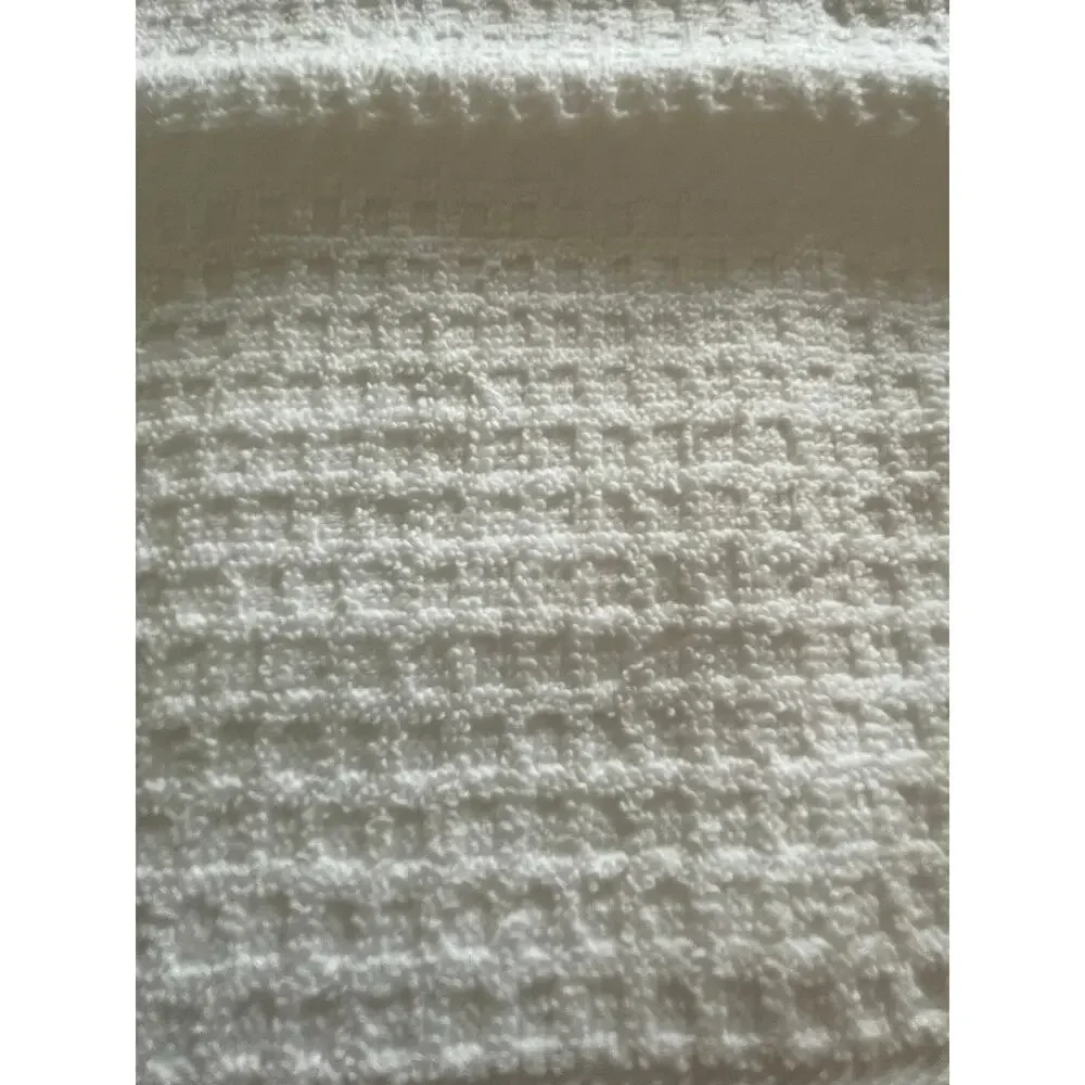 Handmade Cotton Hanging Towel nautical Beachy Coastal Summer Yellow White